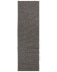 BT Carpet Běhoun Nature 104274 Grey – na ven i na doma 80x150