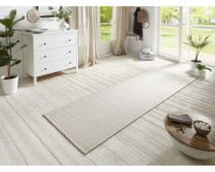 BT Carpet Běhoun Nature 104270 Ivory – na ven i na doma 80x150