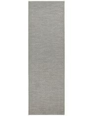 BT Carpet Běhoun Nature 104268 Grey – na ven i na doma 80x150