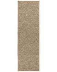 BT Carpet AKCE: 80x250 cm Běhoun Nature 104264 Grey/Gold – na ven i na doma 80x250