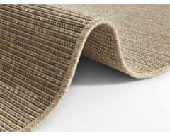BT Carpet AKCE: 80x150 cm Běhoun Nature 104264 Grey/Gold – na ven i na doma 80x150