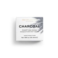 Revolution Skincare Čisticí maska na obličej s aktivním uhlím (Purifying Charcoal Mask) 50 ml