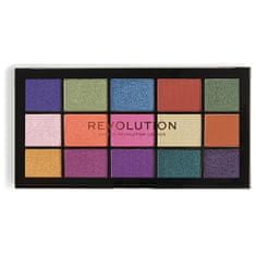 Makeup Revolution Paletka 15 očních stínů Re-Loaded Passion for Colour Palette 16,5 g