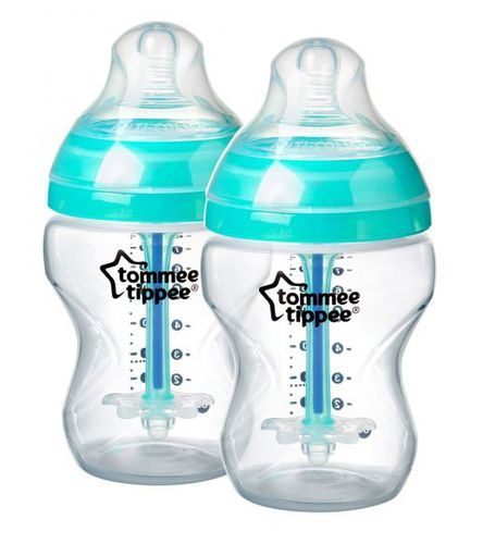 Tommee Tippee Kojenecká láhev C2N anti-colic, 2ks, 260 ml