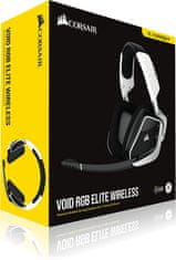 Corsair Void RGB Elite Wireless, bílá (CA-9011202-EU)