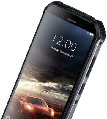 Doogee S40 Lite, krytí IP68, IP69K, vojenský standard, MIL-STD-810G, voděodolný, odolný proti prachu a písku, teplotě, odolný