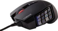 Corsair Scimitar Pro RGB, černá (CH-9304211-EU)