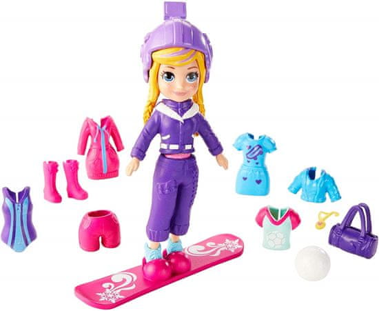 Polly Pocket Amigos na Moda Mod1 - Mattel - nivalmix