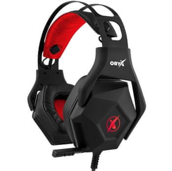 Niceboy ORYX X400 (oryx-x-400) herní sluchátka měkké náušníky ergonomické nastavitelný hlavový most