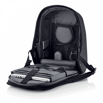 batoh XD Design Bezpečnostní batoh Bobby Hero Regular, černý (P705.291) členitý vnitřní prostor 