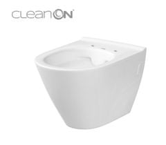 CERSANIT Wc mísa city oval new cleanon (K35-025)