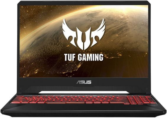 Herní notebook Asus TUF Gaming (FX505DT-BQ180) Full HD 16GB DDR4 AMD Ryzen 7 NVIDIA GeForce GTX 1650