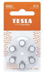 Tesla Batteries baterie do naslouchadel PR13 Zinc Air 6 ks 1099137159