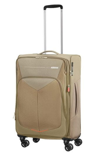 American Tourister Střední kufr Summerfunk Beige spinner 67 cm