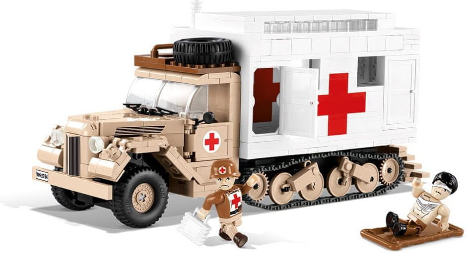 Cobi 2518 Small Army II WW Ford V3000S Maultier Ambulance