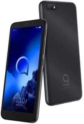 Alcatel 1V, úsporný operační systém, nízká cena, levný telefon, kompaktní, velký displej.