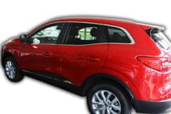 Team Heko Ofuky oken pro Renault Kadjar 5D 2015- 4ks přední+ zadní