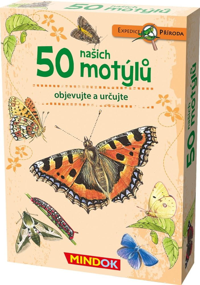 Mindok Expedice příroda: 50 našich motýlů