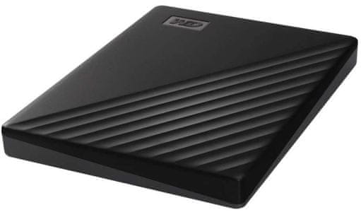 Externí disk WD My Passport Portable 2TB, černý (WDBYVG0020BBK-WESN)  hardwarové šifrování USB 3.1 Gen 1