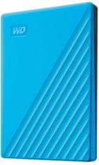 Western Digital My Passport Portable 4TB, modrý (WDBPKJ0040BBL-WESN)