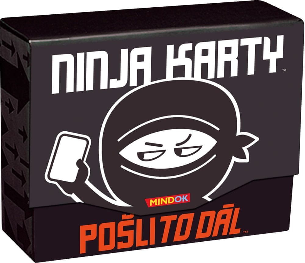 Mindok Ninja karty: Pošli to dál - zánovní