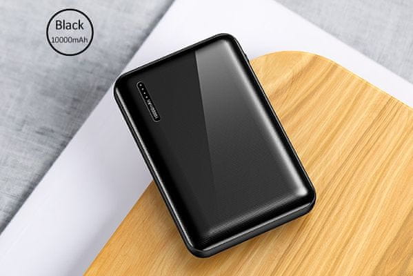 powerbanka usams us-cd102 dual usb power bank 1000 mah rychlé nabíjení 2.1 A kompaktní lehká li-pol baterie duální vstupy a výstupy