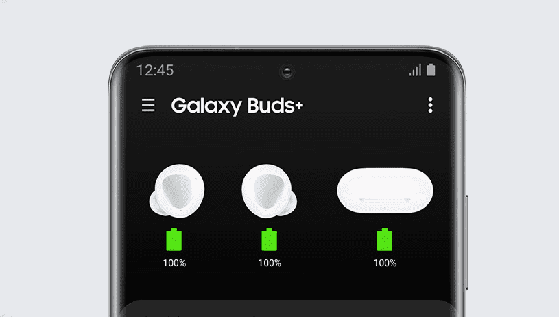  Bluetooth slúchadlá Samsung Galaxy Buds plus, čierna (SM-R175NZKAEUB) aplikácie