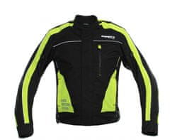 Cappa Racing Airbagová moto bunda pánská CP – černá/fluo 4XL