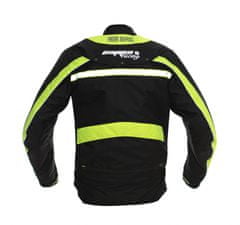 Cappa Racing Airbagová moto bunda pánská CP – černá/fluo 4XL