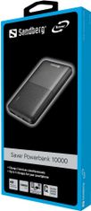 Sandberg Saver Powerbank 10000 mAh, 2x USB-A (320-34)