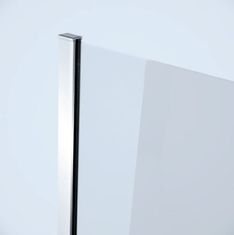 CERSANIT Sprchový kout moduo čtvrtkruh 80x195, kyvné, čiré sklo (S162-009)