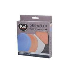 K2 K2 Duraflex náhradní leštící houba 150 x 25 mm ORANŽOVÁ