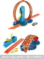 Hot Wheels Track Builder set pro stavitele - Nakopávací smyčka GLC90