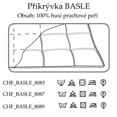 Ch. Fischbacher Prošívaná přikrývka BASEL 135 x 200 cm v bavlně celoroční