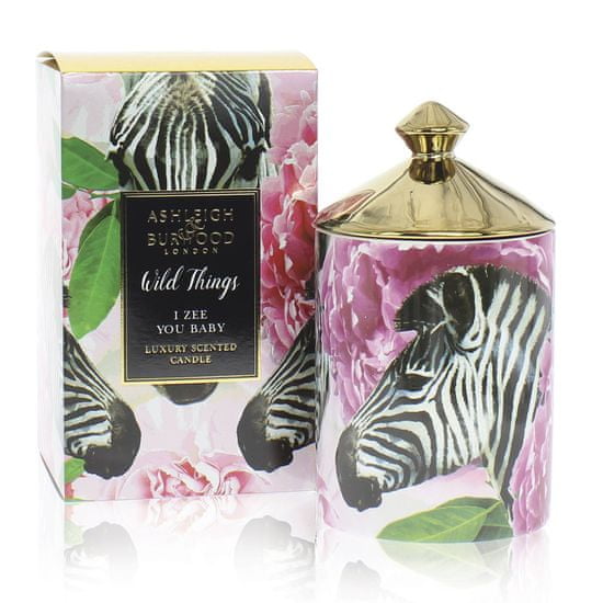 Ashleigh & Burwood Velká vonná svíčka WILD THINGS - PEONY (pivoňka) 750 g, I ZEE YOU BABY