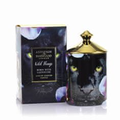 Ashleigh & Burwood Velká vonná svíčka WILD THINGS - ROSE & WHITE OUD (růže a bílý oud), 750 g, BORN WITH CATTITUDE