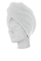 Möve Domácí froté turban na sušení vlasů, bílý