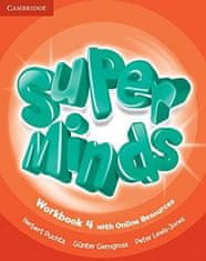 Puchta Herbert: Super Minds 4 Workbook with Online Resources