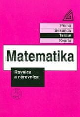 Jiří Herman: Matematika Rovnice a nerovnice - Tercie