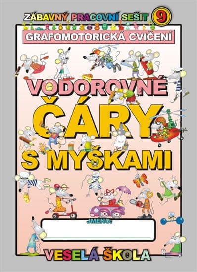 Jan Mihálik: Vodorovné čáry s myškami (grafomotorická cvičení)