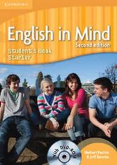 Herbert Puchta: English in Mind Starter Level Students Book with DVD-ROM