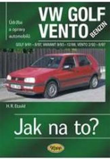 Hans-Rüdiger Etzold: VW Golf benzin 9/91 - 8/97, Variant 9/93 - 12/98, Vento 2/92 - 8/97 - Údržba a opravy automobilů č.19