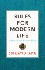 Sir David Tang: Rules For Modern Life