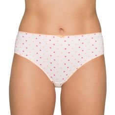 Lama Dámské kalhotky BIKINI L-123BI-20 3-pack ECRU-ORANGE XL