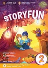 Saxby Karen: Storyfun for Starters Level 2 Student´s Book with Online Activities and Home Fun Bookle