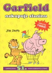Jim Davis: Garfield nakupuje slaninu - Garfieldova 51. kniha sebraných stripů