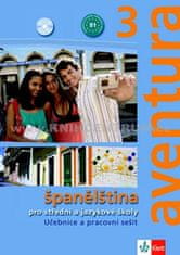 Kateřina Brožová: Aventura 3 Španělština - učebnice s pracovním sešitem