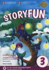 Saxby Karen: Storyfun for Movers Level 3 Student´s Book with Online Activities and Home Fun Booklet 