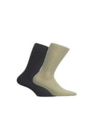 Gemini Pánské ponožky Wola Perfect Man Comfort nestahující W94.F06 černá 42-44