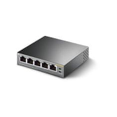 TP-Link switch 5-Port GbE RJ45 Ports, včetně 4x PoE port; desktop